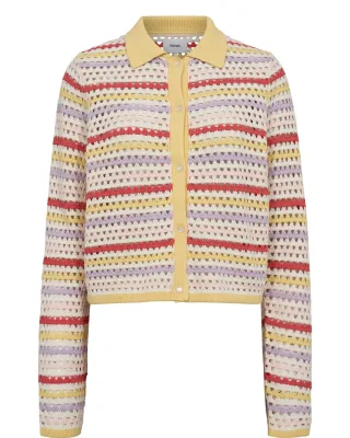 Nümph - NUNANCY CARDIGAN popcorn - Gr. - S
