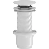 Sapho Ablaufgarnitur Waschbecken-Ablaufgarnitur 5/4“, klick-klack, großer Stopfen, 10-80mm Sapho-CV1132W