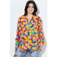 Angel of Style Tunika Tunika farbiges Eis-Muster Langarm