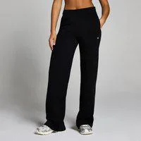 MP Damen Basics Jogginghose mit langer Passform und geradem Bein – Schwarz - M