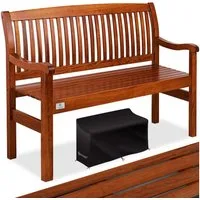 KESSER Gartenbank, Gartenbank Holz Holzbank wetterfest Parkbank Massivholz