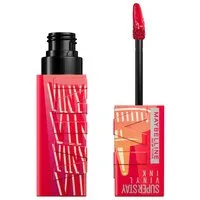 MAYBELLINE NEW YORK Lippenstift SUPER STAY VINYL INK, mit mattem Finish, flüssige Textur, bis zu 16h Halt