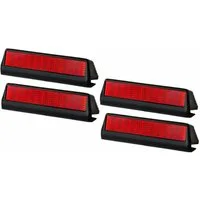 HR Autocomfort Türkantenschoner 4 Stück rot Auto Türschutz Türkantenschutz Kante Auto-Adapter