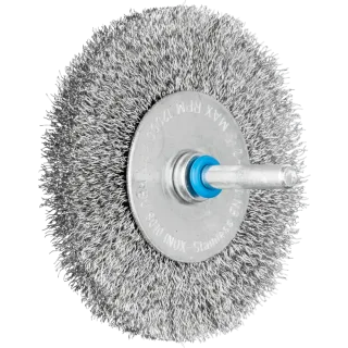 PFERD TOOLS Rundbürste ungezopft RBU Edelstahl-Draht mit Schaft - 43105103