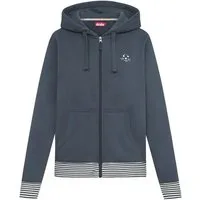 Derbe Kapuzensweatshirt Robbenschnute_Striped Damen Sweatjacke (1-tlg)