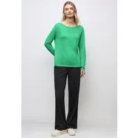 STREET ONE Strickpullover mit U-Boot-Ausschnitt