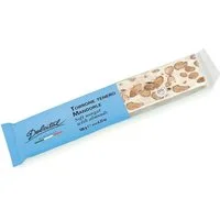 Dolcital Süßigkeit Torrone mit Mandeln, soft, Torrone tenero con Mandorle, weißer Nougat, 180 g, weißer, weicher Nougat