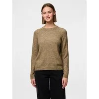 pieces Strickpullover PCJULIANA LS O-NECK KNIT NOOS BC