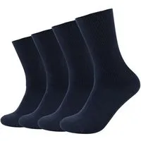 Camano Socken comfort (4-Paar, 4 Paar) superweiche Bündchen, venenfreundliche Socken