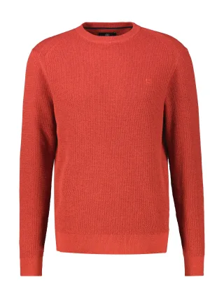 LERROS - O-NECK BUENDCHEN scandinavian red - Gr. - L