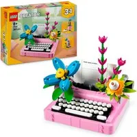 LEGO® Schreibmaschine mit Blumen (31169), LEGO Creator Konstruktionsspielsteine, (363 St), Made in Europe