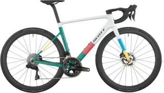Scott Addict RC Pro Rennrad Diamant 28" beluga grey/seashore green M | Dienstrad-Leasing möglich