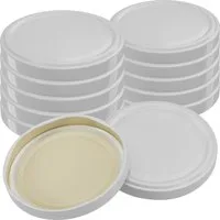 Wellgro Vorratsglas Einmachdeckel TO 82 - Twist-Off-Deckel, (100-tlg)