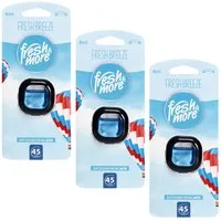 fresh & more Raumduft Auto-Lufterfrischer (4ml 3er Pack), 3-St)