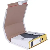 Smartbox Pro Versandkarton Ordner-Versandverpackung 320x290x35-80mm weiß