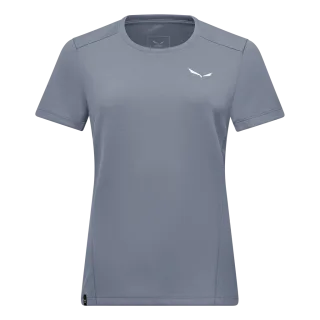 SALEWA - Sporty B 4 Dry'Ton Damen T-Shirt - Grau (Gr.44)