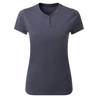 Premier - "Comis" T-Shirt für Damen (Marineblau meliert)