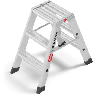 Hailo Master D80 2 x 3 Stufen-Klapptritt