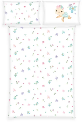 Baby Best Babybettwäsche "Little Turtle" 2 Stk. mit liebevollem Motiv