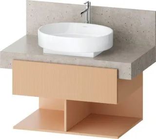 Duravit Balcoon Konsolen-Waschtischunterschrank 800X522 ohne Fach 2 BA50430JHIH0000
