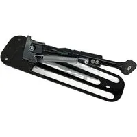 Craftride Reisetasche Seitenständer passend für Simson Schwalbe KR51/1 KR51/2 # schwarz