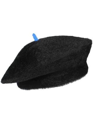 fraas - Mütze Polyamid Baskenmütze black - Gr. - OS