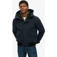 Superdry Steppjacke CITY PADDED BOMBER JACKET mit Reißverschluss, Loose Fit, hochschließender Kragen, pflegeleicht