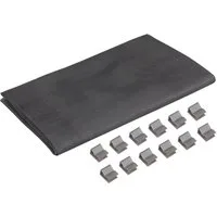 Windhager Lichtschachtabdeckung zuverlässiger Schutz vor Laub, Ungeziefer, Kellerschacht Schutzgitter, (1-St), individuell kürzbar aus Fiberglasgewebe