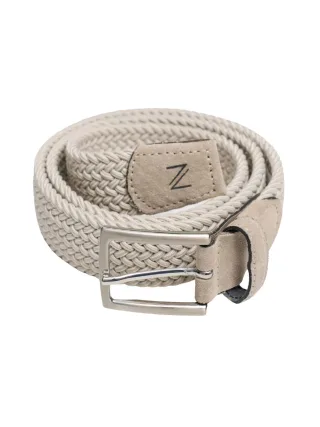 zuitable - Flechtengürtel - DiGido beige - Gr. - 105