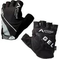 ATTONO Fahrradhandschuhe Fahrrad Mountainbike Handschuhe Gelpolsterung Ausziehhilfe & Frottee