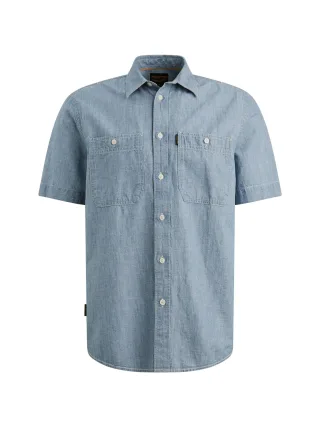 PME Legend - The Cooper Ctn/Linen Chambray chambray mid indigo - Gr. - M