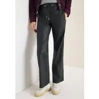 CECIL Schlupfhose Style NEELE im Leder-Look