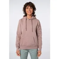 SUBLEVEL Kapuzenpullover Damen Hoodie mit auffälligen Prints auf Ärmel und Sweater, Kapuzensweatshirt mit Kängurutasche, mit Kapuze