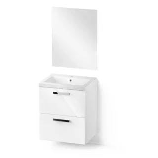 Neuesbad Basic plus Badmöbel Komplettset, 60 cm FBS1150
