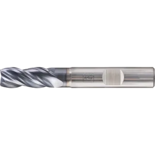 PFERD Tools VHM Eckfräser lang 4 Schneiden 45° Fase TiAlN Schaft HB Universal Line - 23000144