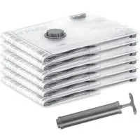 SilverRack Vakuumierbeutel für Kleidung, Vakuumbeutel in versch. Größen, BPA Frei, Vakuum Beutel für Kleidung, Kissen und Jacken
