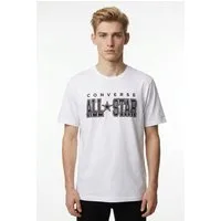 Converse T-Shirt CONVERSE ARCH ALL STAR TEE Kurzarm, mit Rundhalsausschnitt, aus Baumwolle und Polyester