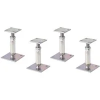 Alberts Pfostenträger Alberts Pfostenträger 4er Set Pfostenanker höhenverstellbar 150 - 190, Alberts Pfostenträger 4er Set Pfostenanker höhenverstellbar 150 - 190