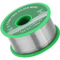 FELIXLEO Lötkolben Lötzinn 0.8mm, Lötzinn mit Flussmittel 50g, Lötzinn Bleifrei
