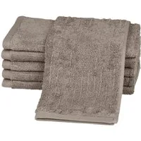 ROSS Gästehandtuch Premium, Frottier (6-St), 100% Baumwolle