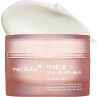Medicube Gesichtsserum Medicube Triple Collagen Cream 50ml, Anti-Aging Wirkung mit Kollagen und Elastin