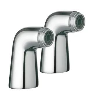 Tres Wasseranschlusswinkel zur Installation der Wannenrandarmatur. , 134870 134870