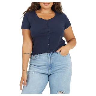 Brave Soul - T-Shirt für Damen, Plus (Marine)