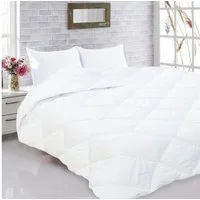 Buymax Microfaserbettdecke Ganzjahresdecke, 4-Jahreszeiten Sommer Winter, Füllung: 100% Kunstfasern, Bezug: 100% Polyester, 135x200 cm Bettdecke Microfaser Decke Steppdecke Schlafdecke Weiß