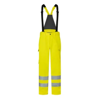 KÜBLER PROTECTIQ HIGH VIS Wetterlatzhose ARC2 PSA 3 - Langgröße warngelb S-89 - 3395 8430-34-S-89