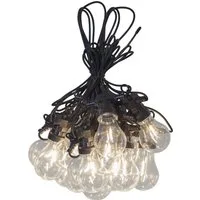 STAR TRADING LED-Lichterkette Circus Filament, 20-flammig, ca. 15x6 cm, ca. 8,55 m Länge, mit Trafo, outdoor, Vierfarb-Karton