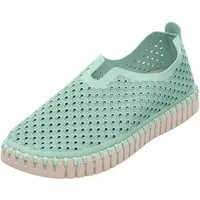 Ilse Jacobsen TULIP3275 Sneaker Plateausohle, atmungsaktive Mikrofaser, hoher Tragekomfort