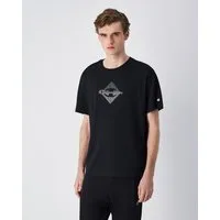 Champion T-Shirt Graphic T-Shirt mit markantem Print, Kurzarm, aus Baumwolle