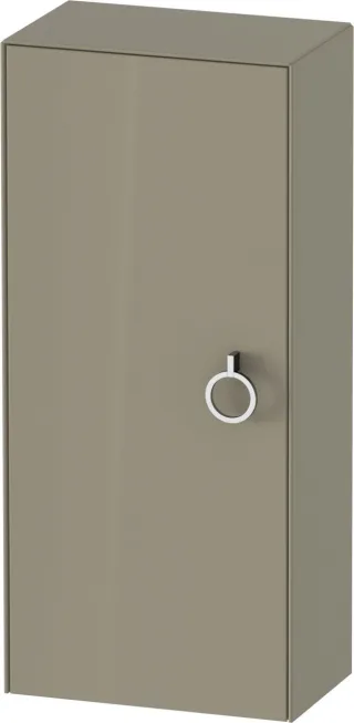 Duravit White Tulip Halbhochschrank Stein Grau Hochglanz 400x240x880 mm - WT1323LH2H2 WT1323LH2H2