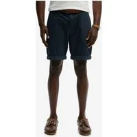 Superdry Chinoshorts PREMIUM REGULAR CHINO SHORT aus Baumwollmischung mit Elasthan, Relaxed Fit, unifarben, knielang